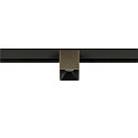 SLV track spot FIXT-IT! round, surface-mounted version, suitable for VDU workstation IP20, bronze, black, lacquered dimmable