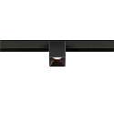 SLV LED Spot FIXT-IT!, 48V, DALI, eckig, f�r Aufbauschiene, 36�, 8W, 2000-3000K, 495lm, UGR<19, IP20, dimmbar, schwarz/schwarz