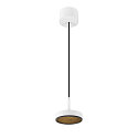 pendant luminaire GRIP! FLAT IP20, black, white dimmable