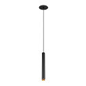 pendant luminaire GRIP!S suitable for VDU workstation IP20, gold, black dimmable