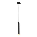 SLV LED Pendelleuchte GRIP! S, 29�, 10W, IP20, dimmbar, 2700K, 590lm, schwarz/gold