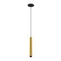 SLV LED Pendelleuchte GRIP! S, 29�, 10W, IP20, dimmbar, 2700K, 590lm, gold/schwarz
