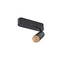 SLV LED Deckenaufbauleuchte GRIP! M SINGLE, 42�, 14W, IP20, dimmbar, 2700K, 1450lm, schwarz/gold