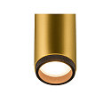SLV LED Deckeneinbaustrahler GRIP! M, zylindrisch, 42�, 21W, IP20, dimmbar, 2700K, 2010lm, gold/schwarz