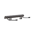 SLV Outdoor LED Wallwasher GALEN PRO 60, IP65 IK06, 60cm, 20W 3000K 2300lm, asymmetrisch 26�/54�, DALI 2 dimmbar, anthrazit