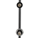 SLV Tischleuchte SUN TL, rund, G9, 1x max. 5W, IP20, dimmbar, schwarz