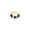 ceiling recessed luminaire NUMINOS� XS suitable for VDU workstation IP20, white dimmable