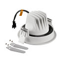 SLV LED Deckeneinbauleuchte NUMINOS� MOVE S, rund, 6,7W, IP20, dimmbar, 20�, 2700K, 1000lm, wei�