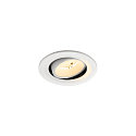LED Deckeneinbauleuchte NUMINOS� MOVE S, rund, 6,7W, IP20, dimmbar, 55�, 3000K, 1050lm, wei�