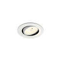 LED Deckeneinbauleuchte NUMINOS� MOVE S, rund, 6,7W, IP20, dimmbar, 55�, 4000K, 1050lm, wei�
