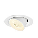 SLV LED Deckeneinbaustrahler NUMINOS� GIMBLE M, 12W, IP20, dimmbar, 40�, 4000K, 1900lm, wei�