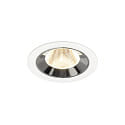 ceiling recessed luminaire NUMINOS� M suitable for VDU workstation IP20, chrome, white dimmable
