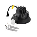 SLV LED Deckeneinbauleuchte NUMINOS� MOVE M, rund, 12W, IP20, dimmbar, 40�, 3000K, 1800lm, schwarz