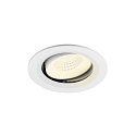 LED Deckeneinbauleuchte NUMINOS� MOVE M, rund, 12W, IP20, dimmbar, 55�, 4000K, 1900lm, wei�