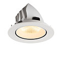 SLV LED Deckeneinbaustrahler NUMINOS� GIMBLE L, rund, 17W, IP20, dimmbar, 40�, 3000K, 2500lm, wei�