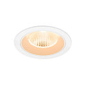 ceiling recessed luminaire NUMINOS� L round, suitable for VDU workstation IP20, white, lacquered dimmable