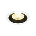 ceiling recessed luminaire NUMINOS� L suitable for VDU workstation IP20, black, white dimmable