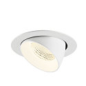 SLV LED Deckeneinbaustrahler NUMINOS� GIMBLE XL, 24W, IP20, dimmbar, 55�, 4000K, 3800lm, wei�