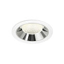 ceiling recessed luminaire NUMINOS� XL suitable for VDU workstation IP20, chrome, white dimmable