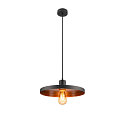 SLV lamp shade LALU� PLATE 33, bronze, black