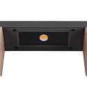 Outdoor LED-Stehleuchte FLATT II 62, IP65 IK03, 62cm, 10W 2700K 650lm, Seeluft-best�ndig, dimmbar, anthrazit / Holzdekor