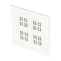SLV LED Raster-Einbaupanel PAVANNO 625 ON-OFF, IP20, 220-240V AC/DC, 18-39W 3000-5000 (CCT) 6930lm 80�, UGR <19, schaltbar