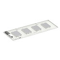 SLV grid luminaire PAVANNO 1200/300 45 WB WH ON-OFF CCT Switch, UGR < 19, multipower IP20, white 