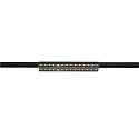 LED 3-Phasen Strahler SIGHT EVO DOUBLE, 57,4cm, rechteckig, 60�, 25W, IP20, 3000K, 3250lm, schwarz