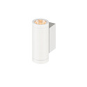 SLV Outdoor LED-Wandleuchte HELIA PRO S UP/DOWN, IP65 IK06, H�he 17.5cm, zylindrisch, 24�, DALI dimmbar, 12W 2700K 1200lm, wei�