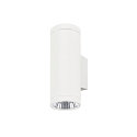 SLV outdoor wall luminaire HELIA PRO L UP/DOWN cylindrical IP65, white, lacquered dimmable