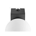 SLV LED Spiegelleuchte SUN MIRROR Wandleuchte, 18W, 2700/3000/4000K, 1400lm, IP44, schwarz