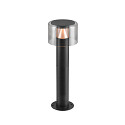 SLV outdoor floor lamp TAHA II 45 CCT Switch IP65, black, lacquered dimmable