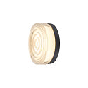 SLV LED Wand-/Deckenleuchte CYFT WAVE XL, 105�, 15W, 2700/3000/4000K, 850lm, IP65, dimmbar, schwarz / klar