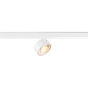3-phase spot KALU 2.0 cylindrical, suitable for VDU workstation IP20, white, lacquered dimmable