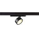 LED 3-Phasen Strahler KALU 2.0, zylindrisch, 36�, 10W, IP20, dimmbar mit Phasenabschnitt, 4000K, 1500lm, schwarz