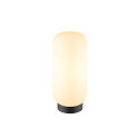 table lamp PANTILO SLIM cylindrical E27, white dimmable