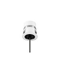 SLV LED Pendelleuchte DYSKO, 36�, 5W, 2700K, 500lm, IP20, dimmbar, wei� / schwarz