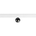 SLV LED Spot DYSKO TRACK 48V Spot, f�r Einbauschiene, 36�, 5,6W, 2700K, 750lm, IP20, dimmbar, wei� / schwarz