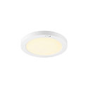downlight VARIO 220 with sensor IP20, white, lacquered 