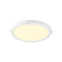 SLV downlight VARIO 290 with sensor IP20, white, lacquered 