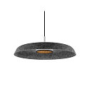 SLV lamp shade GRIP! FLAT, anthracite