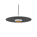 SLV lamp shade GRIP! FLAT, anthracite