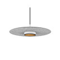 SLV lamp shade GRIP! FLAT, grey