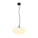 pendant luminaire OLYPSO 40 E27 IP20, black dimmable