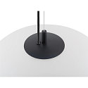 SLV pendant luminaire OLYPSO 40 E27 IP20, black dimmable
