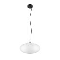 SLV pendant luminaire OLYPSO 40 E27 IP20, black dimmable