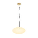 pendant luminaire OLYPSO 40 E27 IP20, gold dimmable