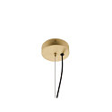 SLV pendant luminaire OLYPSO 40 E27 IP20, gold dimmable