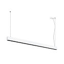 SLV pendant luminaire GLENOS� PRO IP20, black, white dimmable