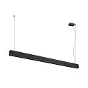 SLV pendant luminaire GLENOS� PRO IP20, black dimmable